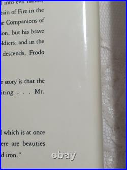 The Lord of the Rings J. R. R. Tolkien Trilogy Hardcover Boxed Set /Fold Maps 1993
