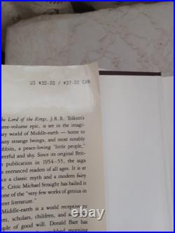 The Lord of the Rings J. R. R. Tolkien Trilogy Hardcover Boxed Set /Fold Maps 1993 The Lord of the Rings J. R. R. Tolkien Trilogy Hardcover Boxed Set /Fold Maps 1993