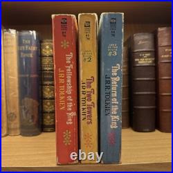 The Lord of the Rings JRR Tolkien 1965 Ace Paperbacks LOTR Trilogy Unauthorized