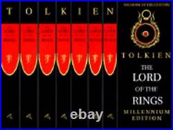 The Lord of the Rings Millenium Edition Boxed Set by J R R Tolkien Used