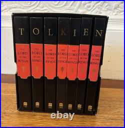 The Lord of the Rings Millennium Edition J. R. R. Tolkien RARE 7 Book Box Set 1999