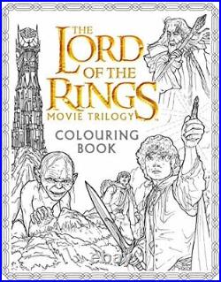 The Lord of the Rings Movie Trilogy Colouring. By Tolkien, J. R. R. 0008185174