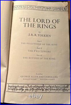 The Lord of the Rings, Rare 1 Volume UK Edition 1969