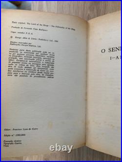 The Lord of the Rings? Rare First Portuguese Edition 1981 J. R. R. Tolkien