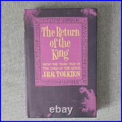 The Lord of the Rings Set by J. R. R. Tolkien Hardcover Revised 2nd Ed Dust Jacket