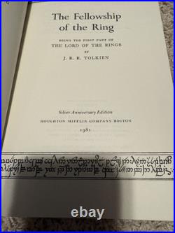 The Lord of the Rings Silver Anniversary Edition 1981, First Printing