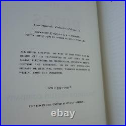 The Lord of the Rings, The Hobbit & Silmarillion Collectors Edition 1st Printing