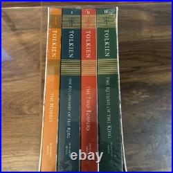 The Lord of the Rings & The Hobbit by J. R. R. Tolkien 4 Book Set 6-81248 New