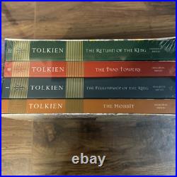 The Lord of the Rings & The Hobbit by J. R. R. Tolkien 4 Book Set 6-81248 New