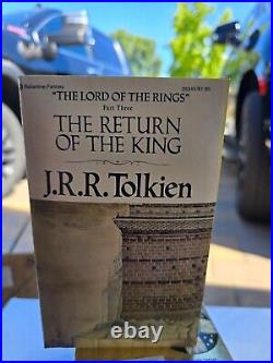 The Lord of the Rings & The Hobbit by J. R. R. Tolkien PB Red Box Set 1973 4 Books