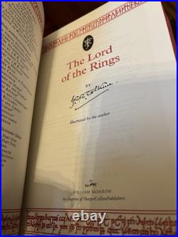 The Lord of the Rings. Tolkien. Morrow Illustrated 2021 w 2 maps. Fine Unread