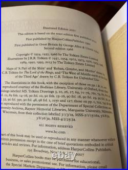 The Lord of the Rings. Tolkien. Morrow Illustrated 2021 w 2 maps. Fine Unread