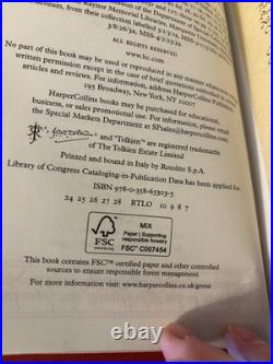 The Lord of the Rings. Tolkien. Morrow Illustrated 2021 w 2 maps. Fine Unread