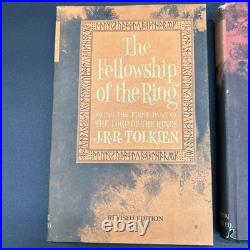 The Lord of the Rings Trilogy 2nd Revision/13th Printing 1965 Free Ship