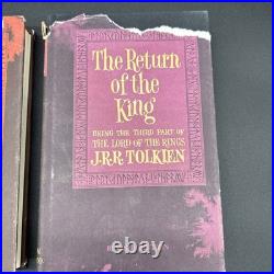 The Lord of the Rings Trilogy 2nd Revision/13th Printing 1965 Free Ship