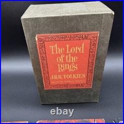 The Lord of the Rings Trilogy 2nd Revision/13th Printing 1965 Free Ship