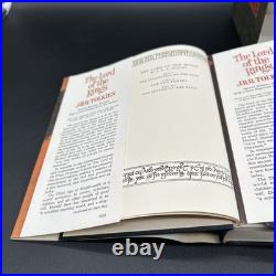 The Lord of the Rings Trilogy 2nd Revision/13th Printing 1965 Free Ship
