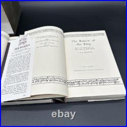 The Lord of the Rings Trilogy 2nd Revision/13th Printing 1965 Free Ship