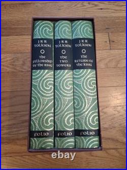 The Lord of the Rings Trilogy (3-Vol Boxed Set) Folio Society 2001