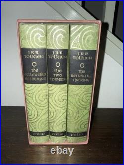 The Lord of the Rings Trilogy (3-Vol Boxed Set) Folio Society 2002, 8th Print The Lord of the Rings Trilogy (3-Vol Boxed Set) Folio Society 2002, 8th Print
