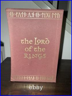 The Lord of the Rings Trilogy (3-Vol Boxed Set) Folio Society 2002, 8th Print The Lord of the Rings Trilogy (3-Vol Boxed Set) Folio Society 2002, 8th Print