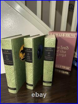 The Lord of the Rings Trilogy (3-Vol Boxed Set) Folio Society 2002, 8th Print The Lord of the Rings Trilogy (3-Vol Boxed Set) Folio Society 2002, 8th Print