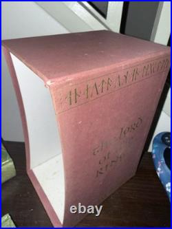 The Lord of the Rings Trilogy (3-Vol Boxed Set) Folio Society 2002, 8th Print