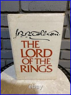 The Lord of the Rings Trilogy Book Box Set Second Edition 1978 WITH MAP The Lord of the Rings Trilogy Book Box Set Second Edition 1978 WITH MAP