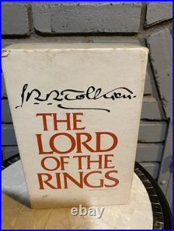 The Lord of the Rings Trilogy Book Box Set Second Edition 1978 WITH MAP The Lord of the Rings Trilogy Book Box Set Second Edition 1978 WITH MAP