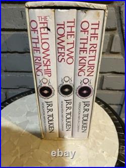 The Lord of the Rings Trilogy Book Box Set Second Edition 1978 WITH MAP