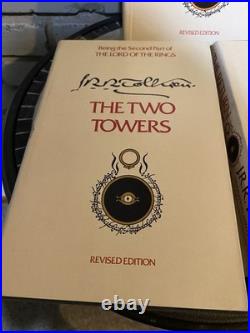 The Lord of the Rings Trilogy Book Box Set Second Edition 1978 WITH MAP