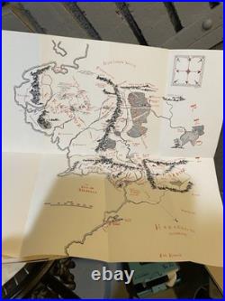 The Lord of the Rings Trilogy Book Box Set Second Edition 1978 WITH MAP