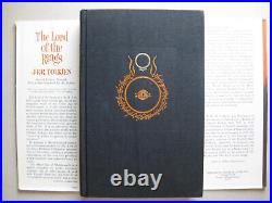 The Lord of the Rings Trilogy Box Set JRR Tolkien 1965 Hardcover DJ/ Maps 2nd Ed