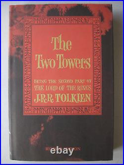 The Lord of the Rings Trilogy Box Set JRR Tolkien 1965 Hardcover DJ/ Maps 2nd Ed