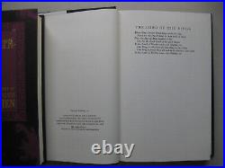 The Lord of the Rings Trilogy Box Set JRR Tolkien 1965 Hardcover DJ/ Maps 2nd Ed