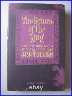 The Lord of the Rings Trilogy Box Set JRR Tolkien 1965 Hardcover DJ/ Maps 2nd Ed