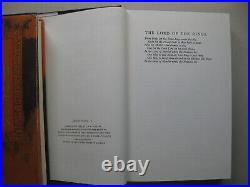 The Lord of the Rings Trilogy Box Set JRR Tolkien 1965 Hardcover DJ/ Maps 2nd Ed