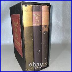 The Lord of the Rings Trilogy Box Set JRR Tolkien 1965 Hardcover With Maps