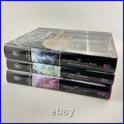 The Lord of the Rings Trilogy Hardcover Books x3 2002 Alan Lee Reset Editions