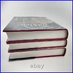 The Lord of the Rings Trilogy Hardcover Books x3 2002 Alan Lee Reset Editions