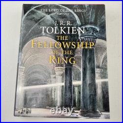 The Lord of the Rings Trilogy Hardcover Books x3 2002 Alan Lee Reset Editions