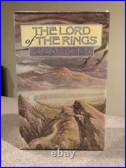 The Lord of the Rings Trilogy J. R. R. Tolkien (Hardcover Boxed Set withMaps) SEALED