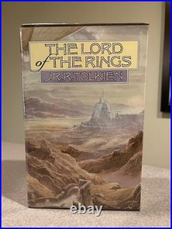 The Lord of the Rings Trilogy J. R. R. Tolkien (Hardcover Boxed Set withMaps) SEALED