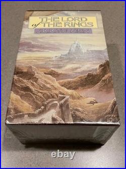 The Lord of the Rings Trilogy J. R. R. Tolkien (Hardcover Boxed Set withMaps) SEALED