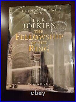 The Lord of the Rings Trilogy, J. R. R Tolkien Illustrated By Alan Lee, 1st Prints