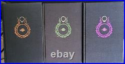 The Lord of the Rings Trilogy Set JRR Tolkien 1965 Hardcover DJ with Maps