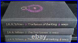 The Lord of the Rings Trilogy Set JRR Tolkien 1965 Hardcover DJ with Maps