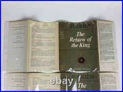 The Lord of the Rings Trilogy Set UK 2nd Edition 1971-73 by J. R. R. Tolkien