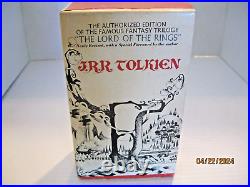 The Lord of the Rings Trilogy by J. R. R. Tolkien 1966 Boxed Set 9th Printing