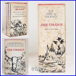 The Lord of the Rings Trilogy by J. R. R. Tolkien 1966 Boxed Set 9th Printing